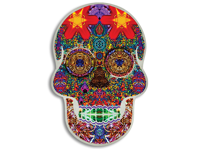 skull art auction