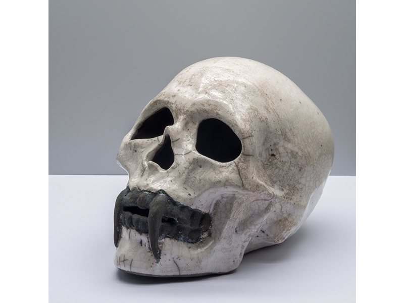 skull art auction