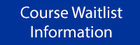 Course waitlist information