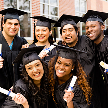 group of graduates 