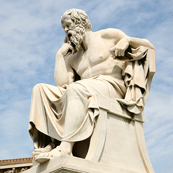 sculpture of socrates 