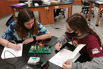 students in classroom