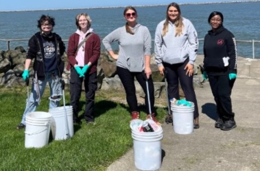 beach cleanup